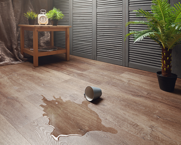 Клеевая LVT плитка Aquafloor Настоящее дерево клеевой (RealWood Glue) AF6033 GLUE